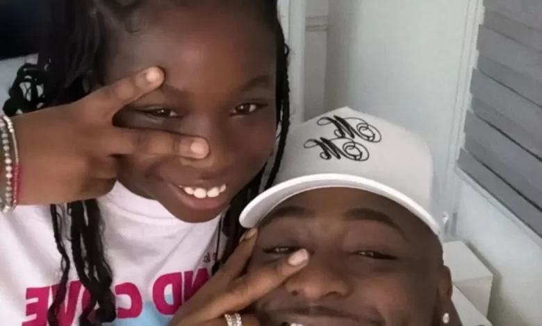 Davido finally reunites with daughter Imade after custody battle