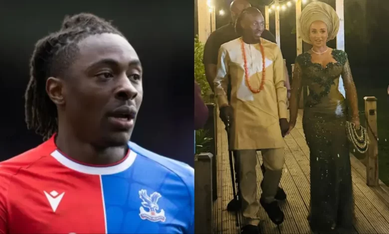 Crystal Palace footballer, Ebere Eze traditionally weds partner in London