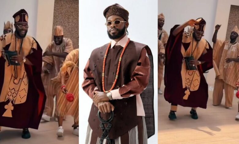 Brodashaggi Shares Video from Temi Otedola and Mr Eazi’s Dubai Wedding, Says “I Was Never Calm”