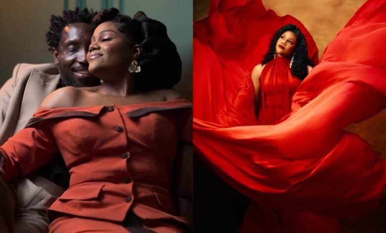 “Just imagine one little boy running around” – Timi Dakolo makes special request from wife, Bisola Dakolo