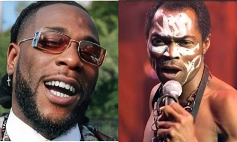 Fela is only one greater than me – Burna Boy