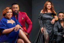 Peggy Ovire reacts after Frederick Leonard claims he’s ‘happier than ever before’