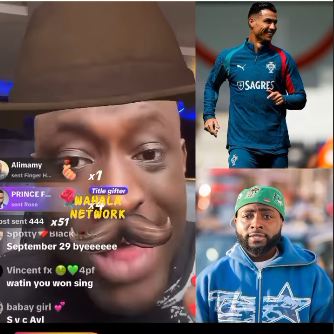"Na Only Davido Dey Chat With Cristiano Ronaldo, Ronaldo Dey Even Explain For Davido" — Carter Efe Says