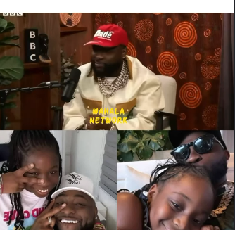 Davido Realizes He's Officially A "Full-Grown Father" — His Daughters Are Now Talking Boy Crushes