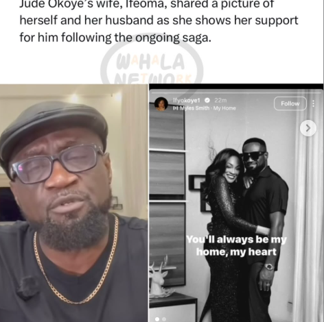 "You'll Always Be My Home, My Heart" - Jude Okoye's Wife Ifeoma Publicly Stands By Him Amid The Psquare Storm