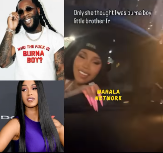 Cardi B Invited A Random UK Man Out Thinking He Was Burna Boy's Brother — Turns Out He's Just A Lookalike