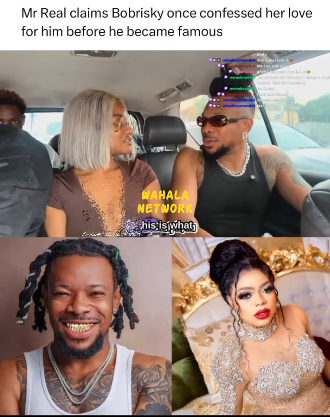Mr Real Drops A Bombshell: Says Bobrisky Confessed Love For Him Before The Fame Hit