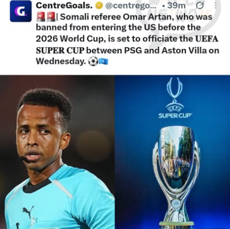 From US Airport Rejection to UEFA Super Cup Spotlight: Omar Artan's Redemption Story Has the Internet Emotional