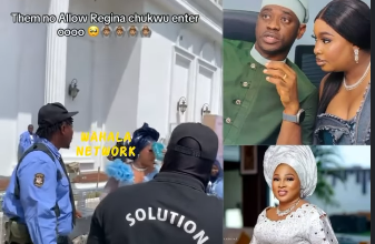 "Dem No Allow Regina Chukwu Enter" - Actress Reportedly Turned Away At Lateef Adedimeji And Mo Bimpe's Triplets' Thanksgiving