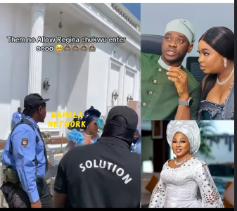 "Dem No Allow Regina Chukwu Enter" - Actress Reportedly Turned Away At Lateef Adedimeji And Mo Bimpe's Triplets' Thanksgiving
