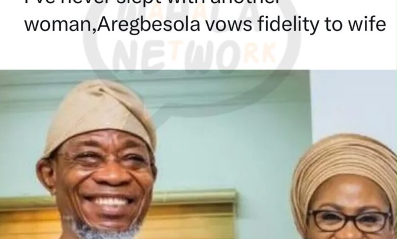 "I've Never Slept With Another Woman" — Aregbesola Just Dropped a Confession Nobody Asked For, and Osun Is Buzzing