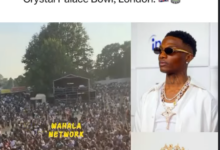 Crowd Goes Wild For Wizkid Anthems At Davido's Sold-Out London Show — Even Without Big Wiz On Stage
