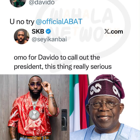 "U No Try, @officialABAT": Davido Calls Out President Tinubu Directly As Osun Election Results Roll In