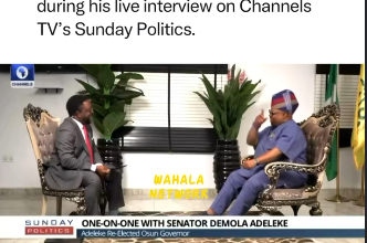 Adeleke Dances To Davido's "Feel" Live On Channels TV — Then Reveals The Emotional Story Behind His Win