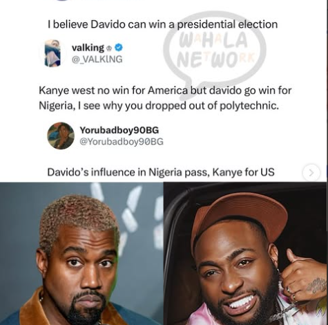 "Kanye No Win For America But Davido Go Win For Nigeria" — The Tweet That Split Timeline Down The Middle