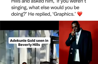"Graphics." — Adekunle Gold's One-Word Answer in Beverly Hills Is Actually a Whole Origin Story