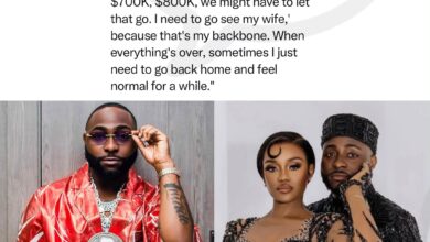 Davido Reveals He Turns Down $800K Shows Just To Go Home To Chioma — "That's My Backbone"