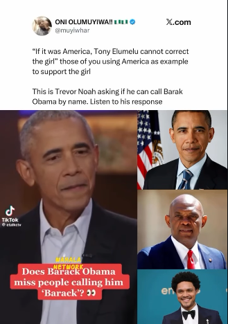"Even Obama Said The Same Thing": Old Trevor Noah Clip Resurfaces To Settle The Elumelu Naming Debate