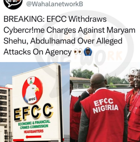 BREAKING: EFCC Drops Cybercrime Charges Against BUK Student and Co-Defendant After Backlash and a Father's Plea