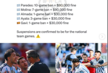 FIFA Drops the Hammer: 17 Combined Games Banned After Argentina-Spain World Cup Final Turned Into a Brawl