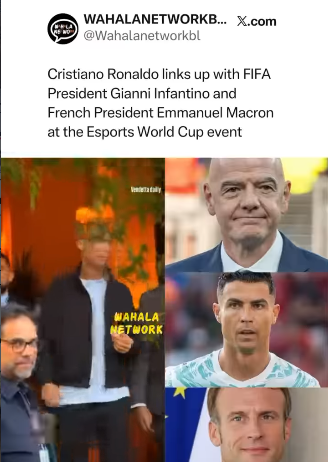 Ronaldo, Infantino, Macron, and a Saudi Crown Prince Walk Into Paris — Esports World Cup Goes Full A-List