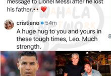 Beyond The Rivalry: Ronaldo's Quiet Gesture Of Support As Messi Mourns His Father
