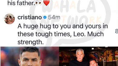 Beyond The Rivalry: Ronaldo's Quiet Gesture Of Support As Messi Mourns His Father