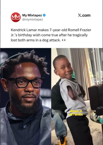 Kendrick Lamar Kept His Word: Inside the Birthday Surprise That Left a 7-Year-Old Fan and the Internet In Tears