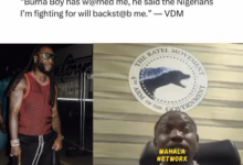 "Burna Boy Warned Me Nigerians Will Backstab Me" — VDM Opens Up on Loyalty, Betrayal, and the Ratel Movement