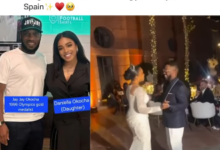 Okocha Still Has Those Legs: Football Legend Steals the Show at Daughter Daniella's Marbella Wedding