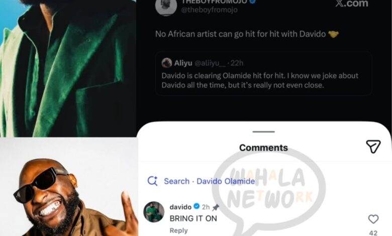 "Bring It On" — Davido Just Accepted a Challenge Nobody Officially Issued, and Now Twitter Wants a Fight Card