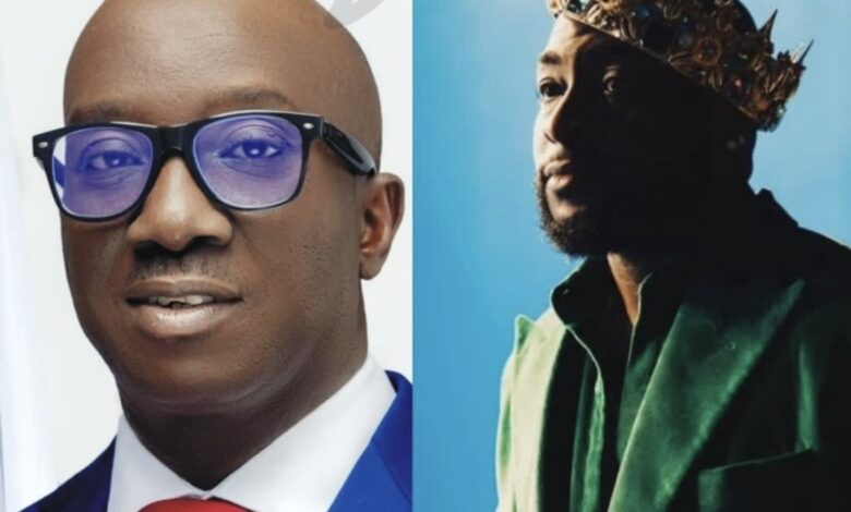 Davido Shares Governor Okpebholo’s Alleged WAEC Result Hours After Edo Governor Mocked His Uncle’s Dancing