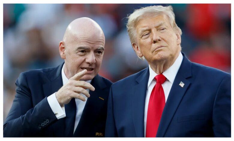 Infantino And Trump