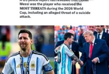 Leaked Police Dossier Reveals Messi Was The Most Threatened Player At The 2026 World Cup