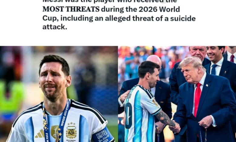 Leaked Police Dossier Reveals Messi Was The Most Threatened Player At The 2026 World Cup