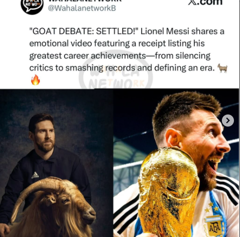 "Tab Closed": Messi's Farewell Ad Just Ended the GOAT Debate With Three Words