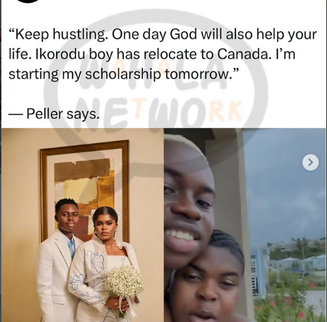 "Ikorodu Boy Don Relocate to Canada": Peller's Journey From Local Streamer to International Student