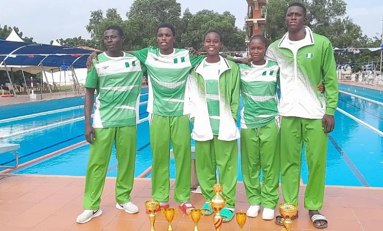 Nigeria win 35 medals at Africa Zone 2 Swimming Championships
