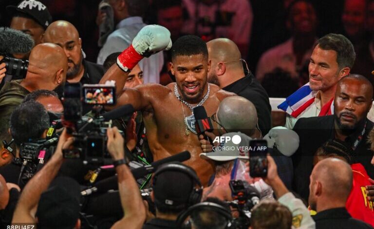 How much Anthony Joshua could earn from Fury blockbuster