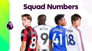 EPL clubs confirm jersey numbers for 2026/27 season