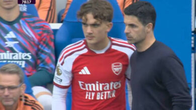 Arsenal suffer first defeat of season as Brighton win 3-0
